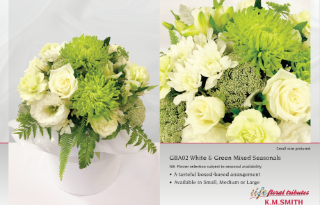 GBA02 – Mixed White & Green Seasonals-v2